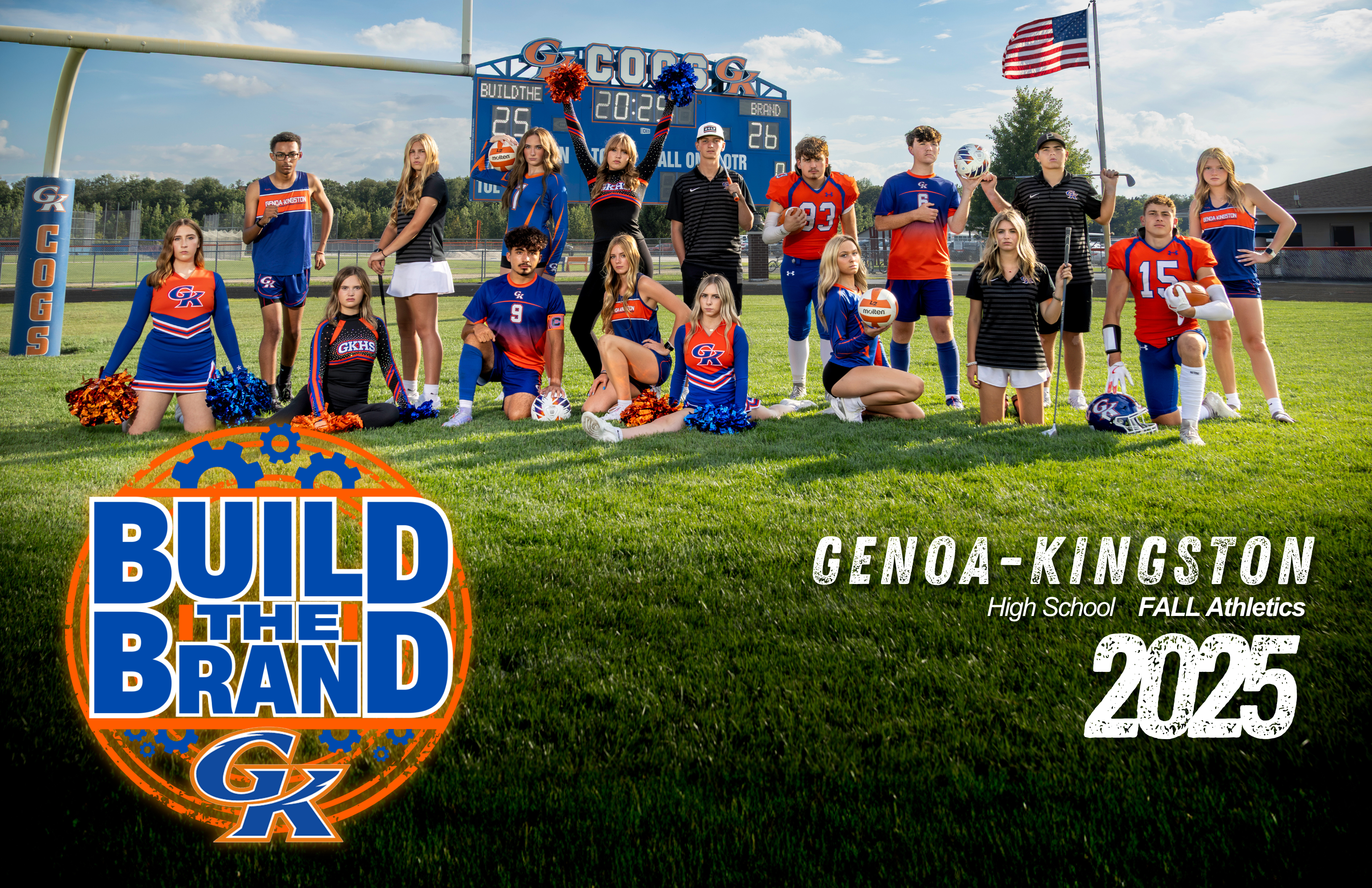 Design / Multimedia photograph titled GK Fall Program 2025 Center Spread